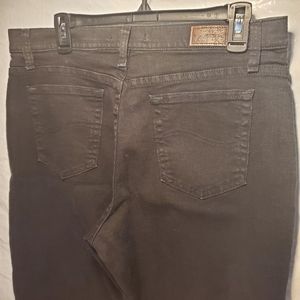 Lee Relaxed Fit Straight Leg Jeans Womens Sz. 14 Petite